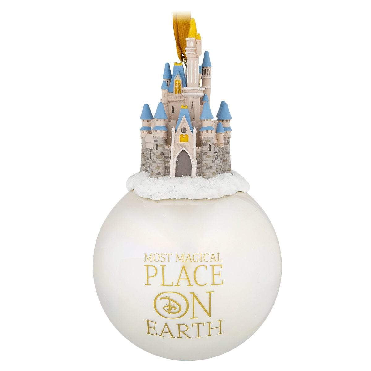 Disney Cinderella Castle Ball Christmas Ornament Most Magical Place on