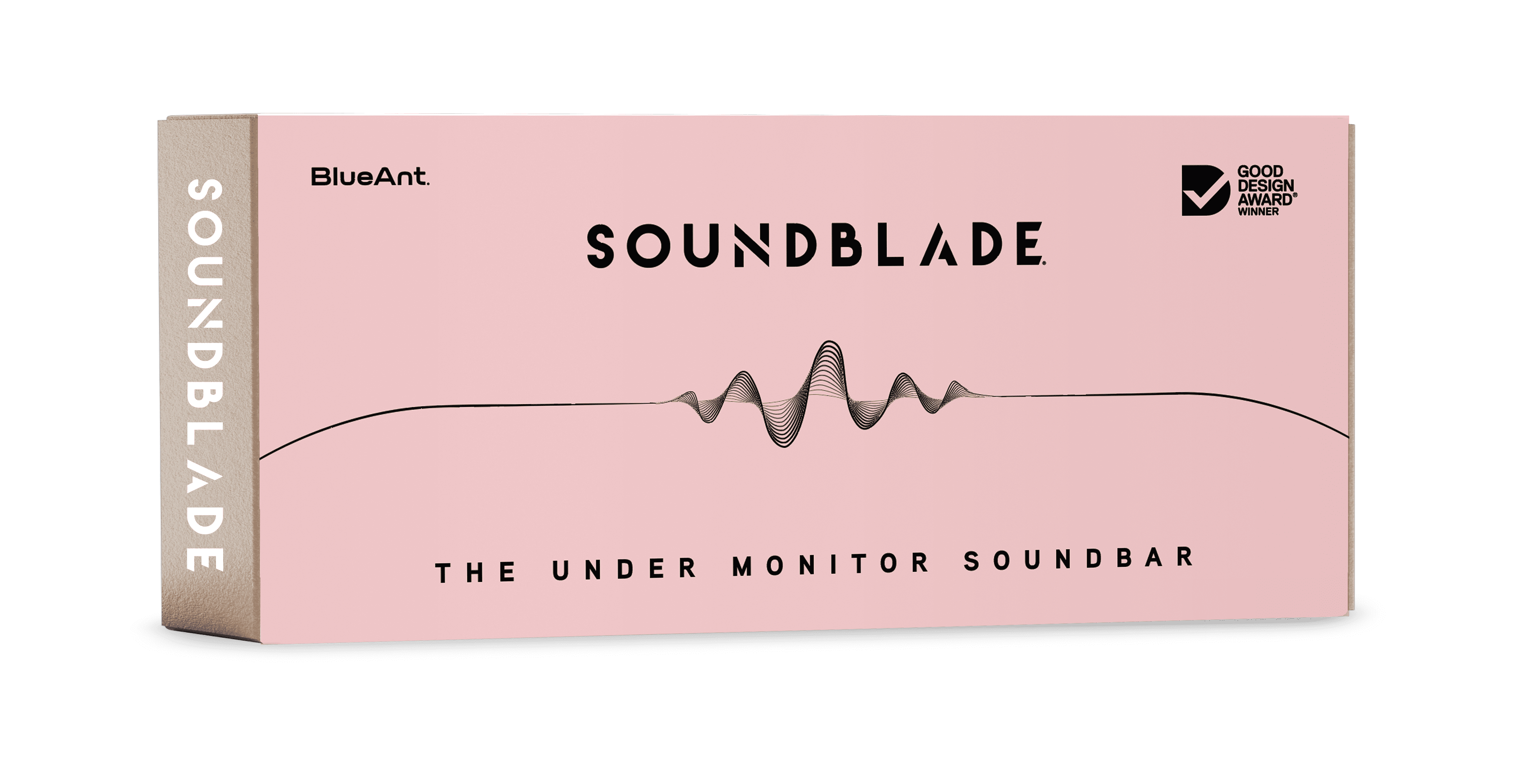 BlueAnt Soundblade - The Under Monitor Soundbar - Pink