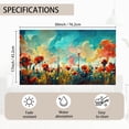 thumbnail image 4 of Abstract Poppy Flowers Door Mat 17x30 Inch, Watercolor Flowers Welcome Mats Home Decor Farmhouse Doormats,Decorations for Front Door,Indoor,Outdoor, 4 of 6