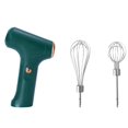 thumbnail image 1 of Mini Mezclador InaláMbrico Licuadora de Alimentos EléCtrica Mezclador de Mano Batidora de Huevos Mezclador AutomáTico de Masa para Hornear Pasteles de Alimentos en Crema Verde, 1 of 5