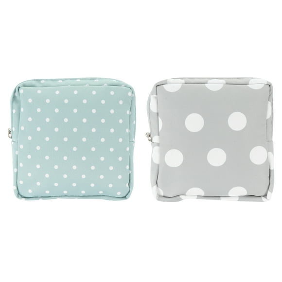 MasteelfCA 2Pcs Sanitary Napkin Storage Bag Menstrual Cups Pad Pouch for Teen Girls Women