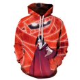 thumbnail image 1 of Naruto Uzumaki Hoodies Warm Fleece Hooded Sweatshirts Sharingan Akatsuki Jacket Men Women Personality Outerwear ClothesL(60-70kg) Gao Jinjia LED, 1 of 2