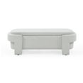thumbnail image 3 of Upholstered Bench with Large Storage Space for the Living Room white Linen, 3 of 5