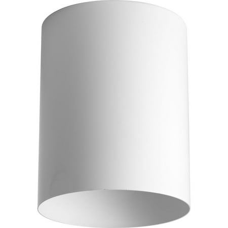 

Progress Lighting Cylinder Collection 5 1 Light Modern White Outdoor Ceiling Mount