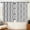 Dark Gray, variant on Mid Century Curtains Modern Colorful Abstract Geometric Drop Shapes Window Drapes Retro Bedroom Decor Art Printed Living Room Treatment Fabric 2 Panels 42 (W) x 54(L) Inch Decor