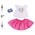 thumbnail image 4 of Baby Alive Single Outfit Set, White Tee Pink Tutu,  Kids Toys for Ages 3 Up, Gifts and Presents, 4 of 5