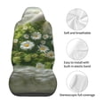 thumbnail image 5 of Gaeub Nature Hand Daisies Art 2Pack Full Set Car Seat Covers with Soft Padding Universal Auto Front Seats Protector and Cushion Mat, 5 of 7
