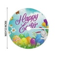 thumbnail image 3 of Sale Countdown! Easter Cute Bunny Egg Spring Tree Skirt Spring Festive Atmosphere Easter Family Gathering Easter Party Tree Skirt (90Cm) Event Party Practical Home Decor 35.4", 3 of 4