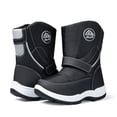 thumbnail image 4 of Kushyshoo Kids Snow Boots Waterproof Black Boys Winter Boot Big Kid Size 3, 4 of 7