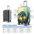 thumbnail image 5 of Picia Watercolor Turtle3 Luggage Protector Cover Thicken Suitcase Protector Cover Fit 18-32 Inch Luggage-Small, 5 of 9