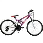 24-Inch Huffy Girls' Trail Runner Mountain Bike, Purple