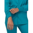 thumbnail image 5 of Sivvan Women's Scrubs Warm-Up Jacket / Front Snaps - Round Neck, 5 of 7