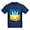 Navy, variant on CafePress - Bendera Ukraina T Shirt - Dark T-Shirt Kids XS-XL