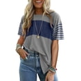 thumbnail image 1 of Camisetas extragrandes para mujer, verano 2025 y primavera, de Tops Dokotoo, 1 of 6