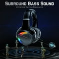 thumbnail image 3 of Beexcellent Gaming Headsets for PS5, PS4, Xbox One, Gaming Headphones with Noise Canceling Microphone Surround Sound & LED RGB Light for PS5 Xbox PC Laptop Mac Nintendo Switch, 3 of 6