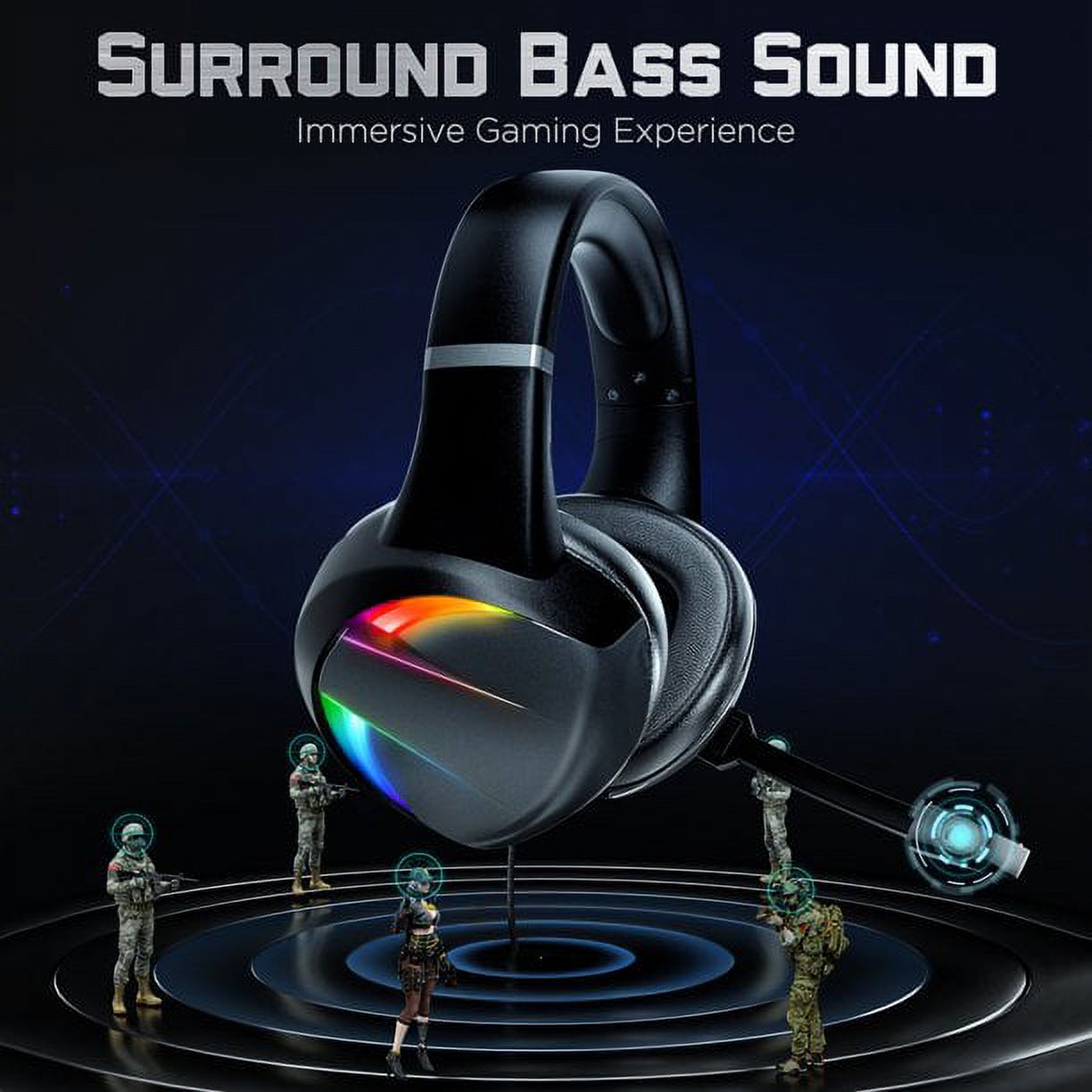 Beexcellent Gaming Headset for Multi-Platform photo 3