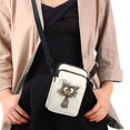 thumbnail image 4 of HELLHERO Polyester Crossbody Bags with Zipper Closed Cross Body Purse for Outdoor Holiday Travel(Cat Pattern), 4 of 7
