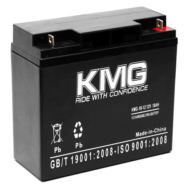 KMG Batterie de Remplacement 12V 18Ah Compatible avec les Batteries Exide NETUPSSE3000 PRESTIGE6000