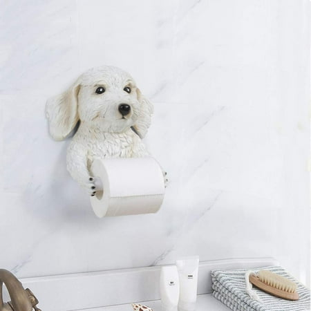 Toilet Paper Holder Cute Cartoon Dog Toilet Paper Roll Holder Wall Mounted Personality Resin Suction Toilet Paper Dispenser Adhesive Towel Rack for Bathroom Kitchen Shop Hotel Decor Light Brown Wash | Walmart Toilet Paper Holder Cute Cartoon Dog Toilet Paper Roll Holder Wall Mounted Personality Resin Suction Toilet Paper Dispenser Adhesive Towel Rack for Bathroom Kitchen Shop Hotel Decor Light Brown Wash | Walmart
