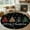 Multi, variant on Navy Blue Christmas Round Area Rug 3 FT, Small Kitchen Bathroom Mat, Xmas Tree Winter Snowflake Washable Indoor Outdoor Throw Runner Carpet Non-Shedding Doormat for Table Shower Sofa Entryway