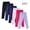 Multicolor, variant on ATOGUTA Girls' Leggings 6 Pack Kids Dance Running Yoga Pants Workout Active Dance Tights Size 3T-13, Multicolor