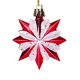 thumbnail image 2 of Bright Light Multi Angle Painted Star Polygon Pendant Christmas Tree Decoration Small Pendant Scene Arrangement 6PCS, 2 of 8