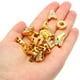 thumbnail image 3 of 30pcs Encanto de Letra, Encanto de Letra de Rhinestone Cristal Alfabeto Pulseras Colgante para Collar de Cuero, Dorado, E, 3 of 6