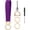 Purple+Light Purple, variant on 2-Pack Braided Keychain Wristlet, Heavy-Duty Key Lanyard Strap with Metal Clasp, Woven Key Holder