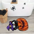 thumbnail image 4 of Halloween Rug Halloween Bath Mat Halloween Rugs Halloween Bathroom Rug Halloween Mat Halloween Rugs Indoor Cats Pumpkin Ghost Carpet Living Room Bedroom Decorative Mat Absorbent Non-Slip Floor Mat, 4 of 6
