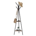 thumbnail image 2 of Perchero VASAGLE independiente con 2 estantes de estilo industrial, 2 of 7