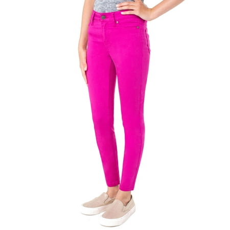 Planet Pink Skinny Color Jean (Little Girls & Big (Best White Skinny Jeans)