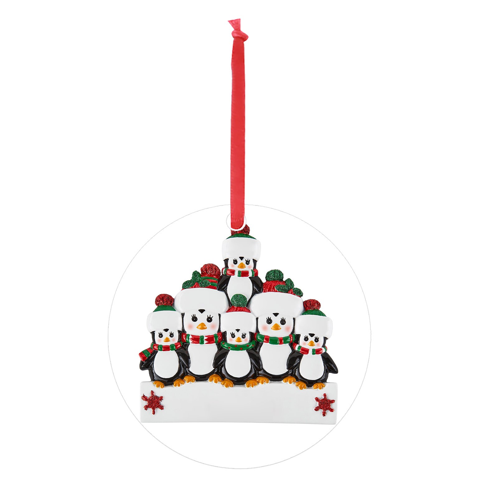 Vikakiooze 2022 PVC Art Personalized Penguin Towel Christmas Pendant Christmas Holiday Decor Christmas Decorations - image 2 of 7