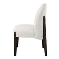 thumbnail image 6 of ACME Clayten Wood & Fabric Upholstered Side Chair in Beige & Espresso (Set of 2), 6 of 6