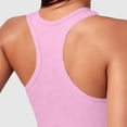 thumbnail image 6 of QSAWXQZ Women's Ribbed Crop Tank Top Built in Padded Racerback Scoop Neck Sleeveless Cut Slim Breathable Muscle Shirt for Gym Athleisure Wear L, 6 of 6