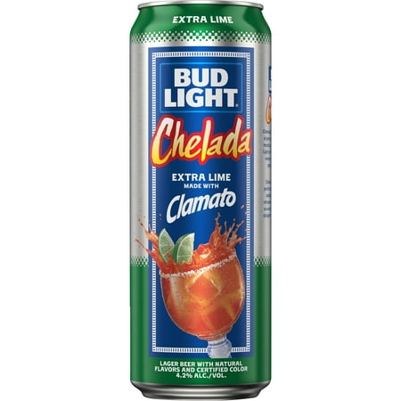 Bud Light Chelada Lime 25oz Can