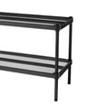 thumbnail image 5 of Design Ideas MeshWorks 2 Tier Metal Storage Shelving Unit Rack, Black, 5 of 7