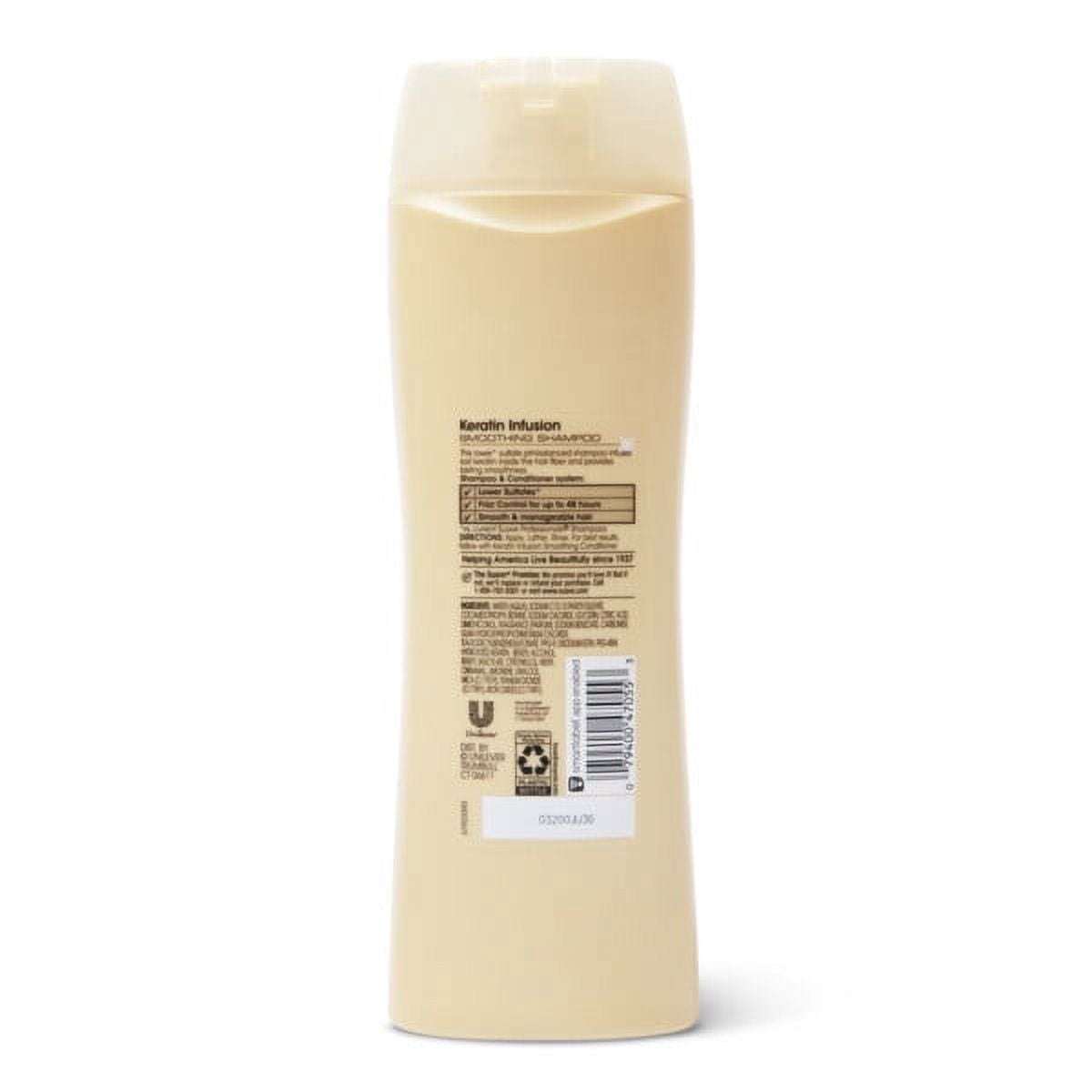 Suave Professionals Smoothing Shampoo Keratin Infusion, 15 oz, 6 Count
