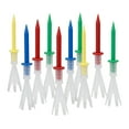 thumbnail image 2 of 2-3/4 inch Golf Tees Plastic 10Pcs Golf Tee Polypropylene More Durable Mix Colors 2.75inch, 2 of 7