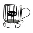 thumbnail image 2 of Elodie Coffee Pod Holder Compact Coffee Capsule Basket for Countertop Kitchen Cafes Black S, 2 of 8