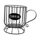 thumbnail image 2 of Soporte para cápsulas de café, moderno, cesta para almacenar cápsulas de café, organizador para almacenar cápsulas de café Negro S, 2 of 9
