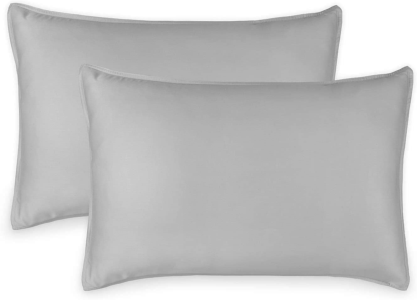 PURE BAMBOO Cooling Pillowcases King Size 2pc Set (20"x40") Genuine