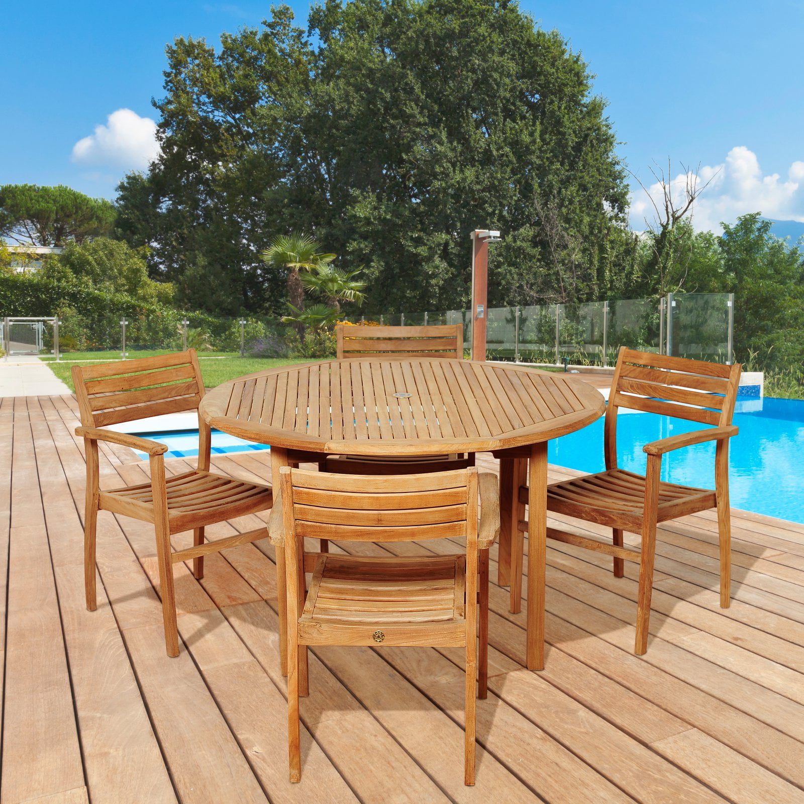 Sustainable Teak Patio Dining Sets