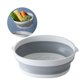 thumbnail image 2 of Escurridor De Alimentos Plegable Cesta De Colador De Cocina Plegable De Doble Capa Contenedor De Lavado De Vegetales Cesta De Almacenamiento Tazón Para Servir Con Huecos Y Tazón De Agua Para Picnic Cateissary HA027995-02, 2 of 7