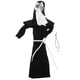 thumbnail image 1 of ColoMX Ropa de monja de peluche, collar, accesorios, vestido de monja, falda larga, disfraz, accesorios para muñeco de peluche, color negro, 1 of 8