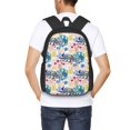 thumbnail image 4 of Balery Colorful Chameleons Mochila para hombre y mujer - Tela Oxford 600D resistente - Gran capacidad, resistente al agua, ideal para la escuela, viajes y senderismo, 4 of 6