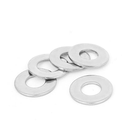

5Pcs 304 Stainless Steel Flat Washer M6 x 12mm x 1mm for Screws Bolts