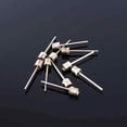 thumbnail image 2 of Eigraketly Pack of 10 Ball Inflating Pump Stainless Pin Football Steel Bike Gym Inflatable Replacement Nozzle Air Valve Set Type1, 2 of 6