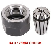 Kairuite ER11 Chuck Collets Clamping Nuts Lathe Parts For CNC Milling Engraving Machine