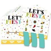 Big Dot of Happiness Let's Fiesta - Fiesta Game Pickle Cards - Pull Tabs 3-in-a-Row - Set of 12