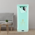 thumbnail image 3 of Folding Clothes Dryer, Portable 20.47x14.17x5.9in Compact Design with Wheels, 360° Hot Air Circulation, Ideal for Travel and Small Spaces, 3 of 14